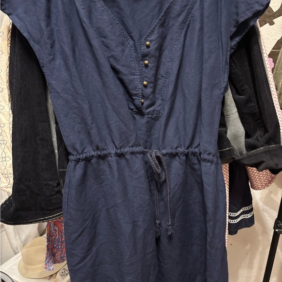 Merona Navy Midi Dress - Picture 4 of 4